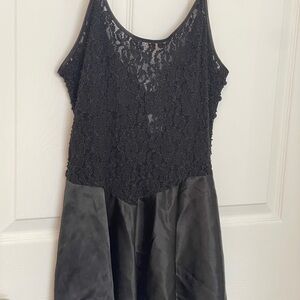 Cinema Etoile Black Lace Dress